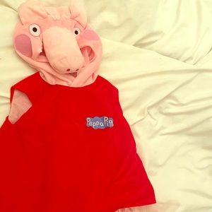 Peppa pig girls dress costume